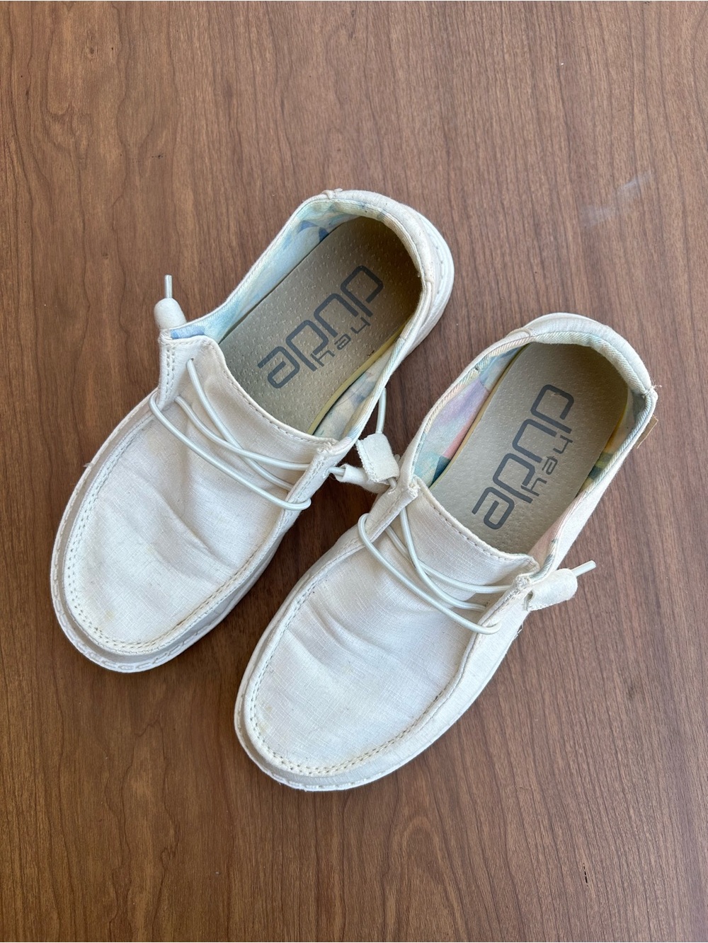 Hey Dude Boat slip on Shoes in Canvas